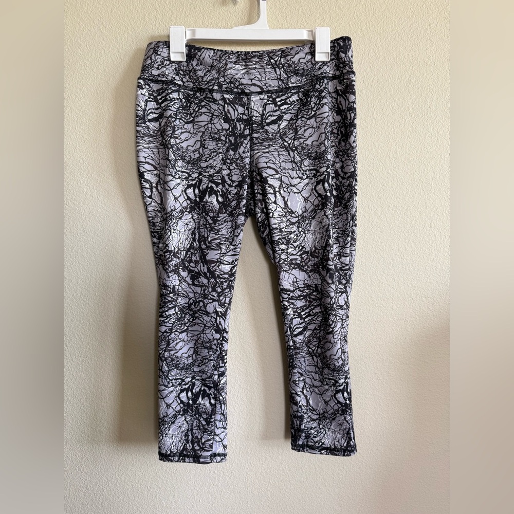 Jockey Gray and Black Leggings